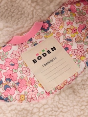Boden Pink Borg Padded Jacket - Image 3 of 5