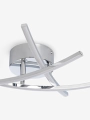 Chrome Amari LED Flush Ceiling Light - Image 10 of 12