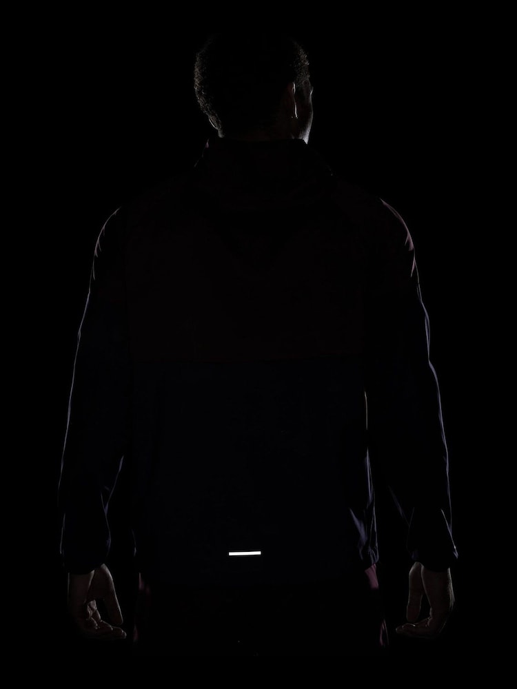 Nike Burgundy Red Windrunner Repel Running Jacket - Image 9 of 9