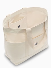 Converse Cream 100% Cotton Chuck Premium Canvas Tote Bag - Image 7 of 7