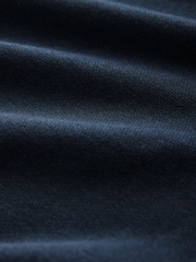 Navy Blue Rugby Polo Sweatshirt - Image 3 of 3