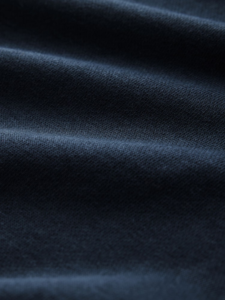 Navy Blue Rugby Polo Sweatshirt - Image 3 of 3 Navy Blue Rugby Polo Sweatshirt - Image 3 of 3