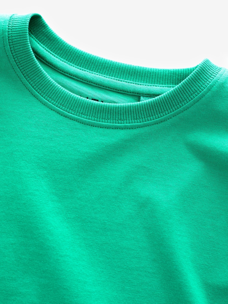 Green Jade Regular Fit Short Sleeve T-Shirt (3-16yrs) - Image 3 of 3