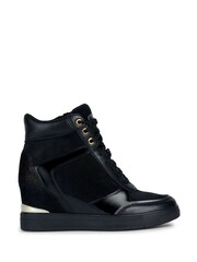 Geox Maurica Black Trainers - Image 1 of 4