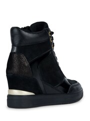 Geox Maurica Black Trainers - Image 3 of 4