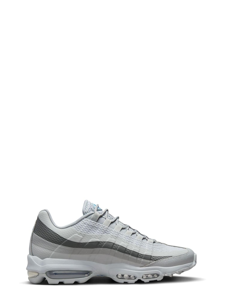 Szary - Nike Air Max 95 Ultra Trainers - Image 3 of 10