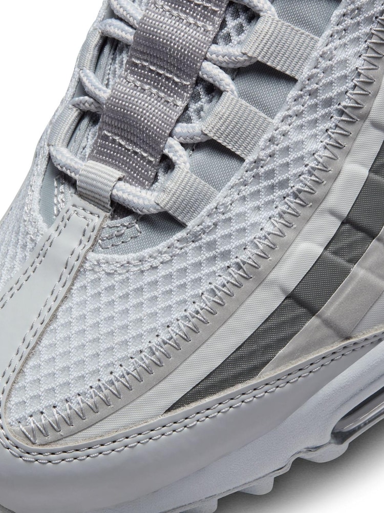 Szary - Nike Air Max 95 Ultra Trainers - Image 9 of 10