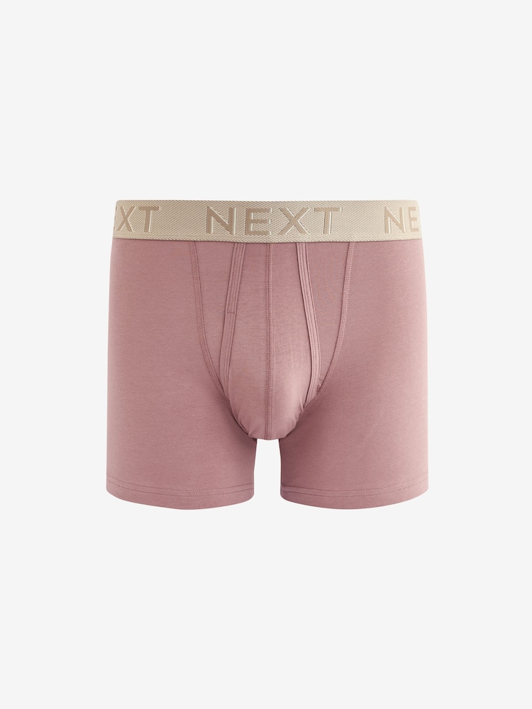 Blue/Grey/Pink 10 pack A-Front Boxers - Image 3 of 13
