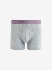 Blue/Grey/Pink 10 pack A-Front Boxers - Image 6 of 13