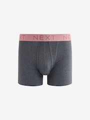 Blue/Grey/Pink 10 pack A-Front Boxers - Image 7 of 13