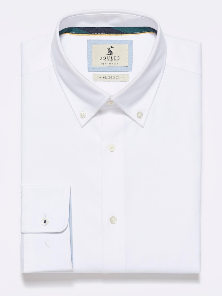 Joules White Oxford Shirt - Image 7 of 7
