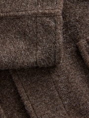 Brown Borg Shacket with Wool - Image 8 of 9