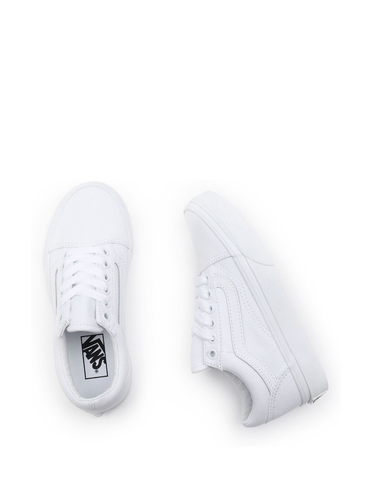 Vans Girls Old Skool Trainers - Image 2 of 7