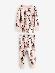 Bleu/Écru Mickey Mouse - Pyjama Snuggle 3 Pack (9mths-10yrs) - Image 6 de 11