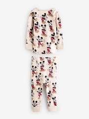 Bleu/Écru Mickey Mouse - Pyjama Snuggle 3 Pack (9mths-10yrs) - Image 7 de 11