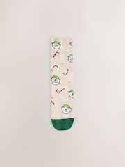 Christmas The Snowman Licensed Ankle Socks 4 Pack - Image 4 of 7