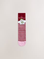 Christmas The Snowman Licensed Ankle Socks 4 Pack - Image 5 of 7