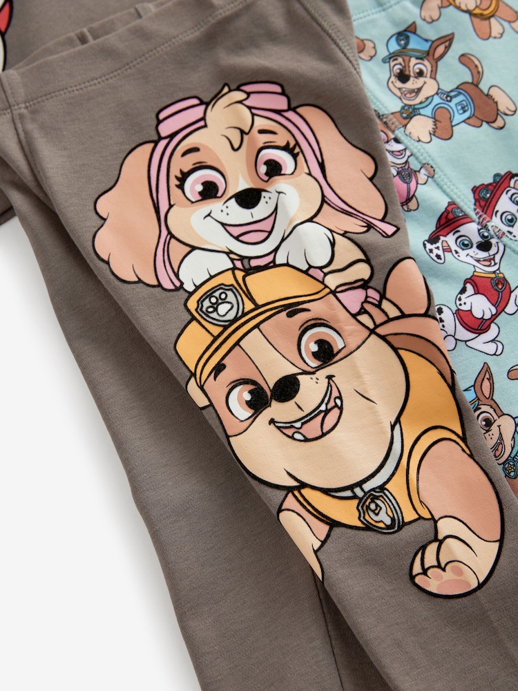 Blue/Grey Paw Patrol 2 Pack Snuggle Pyjamas (9mths-9yrs) - Image 10 of 11