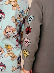 Blue/Grey Paw Patrol 2 Pack Snuggle Pyjamas (9mths-9yrs) - Image 5 of 11