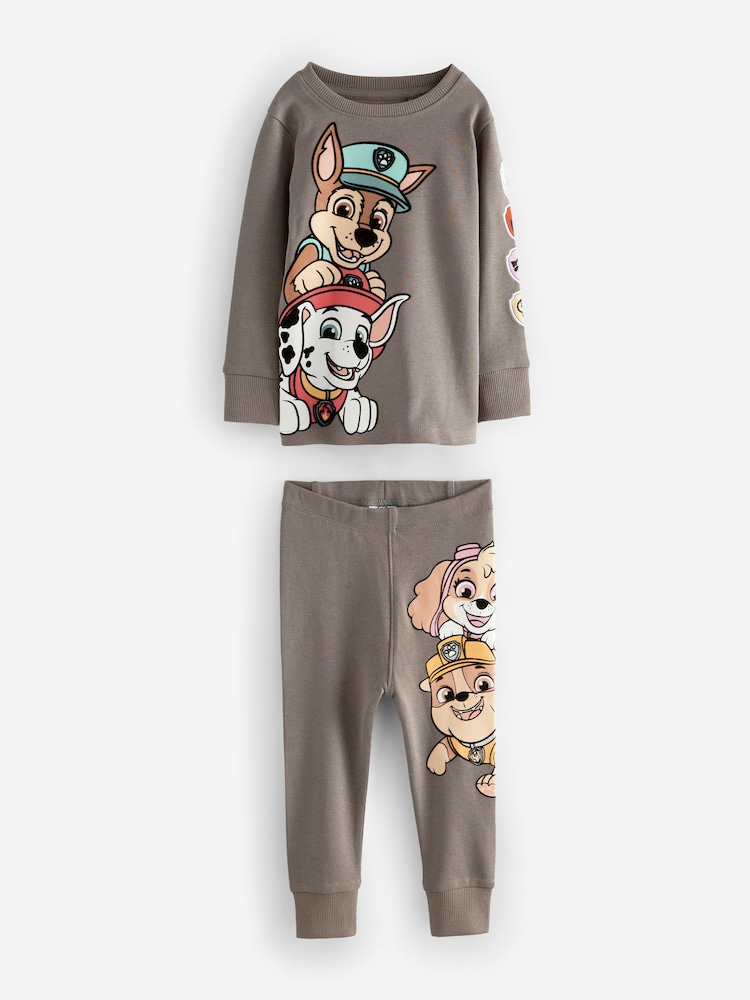 Blue/Grey Paw Patrol 2 Pack Snuggle Pyjamas (9mths-9yrs) - Image 7 of 11