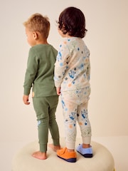 Хаки/Cream Bluey - уютный пижамный 2 набор (12mths-9yrs) - Изображение 2 из 8