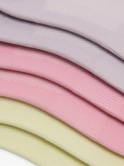 Sweaty Betty Pink Lightweight Trainer Socks 3 Pack - Image 3 of 4