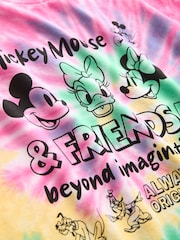 Mavrična - Prevelike bleščice; z bleščicami Minnie Mouse License majica (3-16let) - Slika 6 iz 6