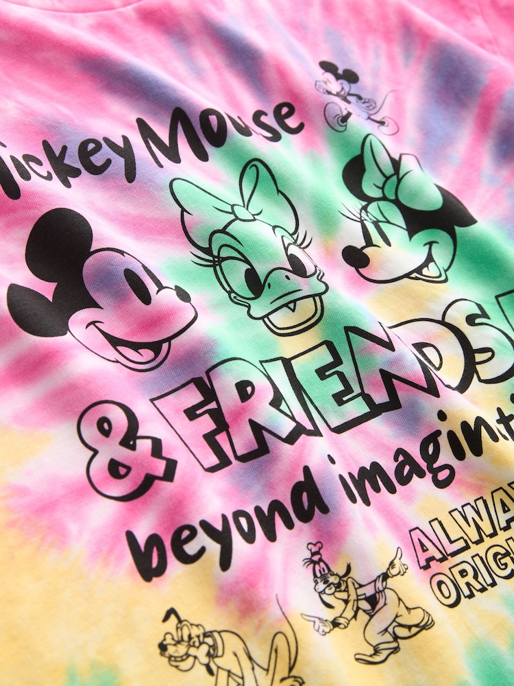 Mavrična - Prevelike bleščice; z bleščicami Minnie Mouse License majica (3-16let) - Slika 6 iz 6