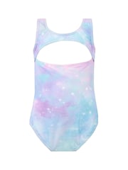 Harry Bear Blue Galaxy Print Slogan Swimsuit - Image 2 of 3
