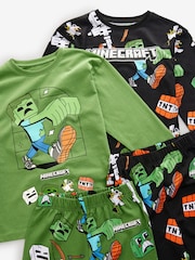 Black/Green Minecraft License Pyjamas 2 Pack (5-16yrs) - Image 11 of 12