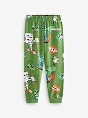 Black/Green Minecraft License Pyjamas 2 Pack (5-16yrs) - Image 7 of 12