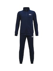 Under Armour Navy Boys Youth Knit Tracksuit - Image 1 of 2