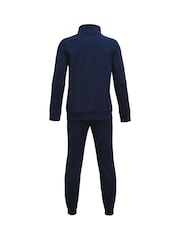Under Armour Navy Boys Youth Knit Tracksuit - Image 2 of 2