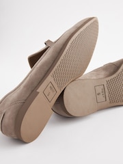 Sand Forever Comfort® Leather Knot Hardware Loafers - Image 5 of 7