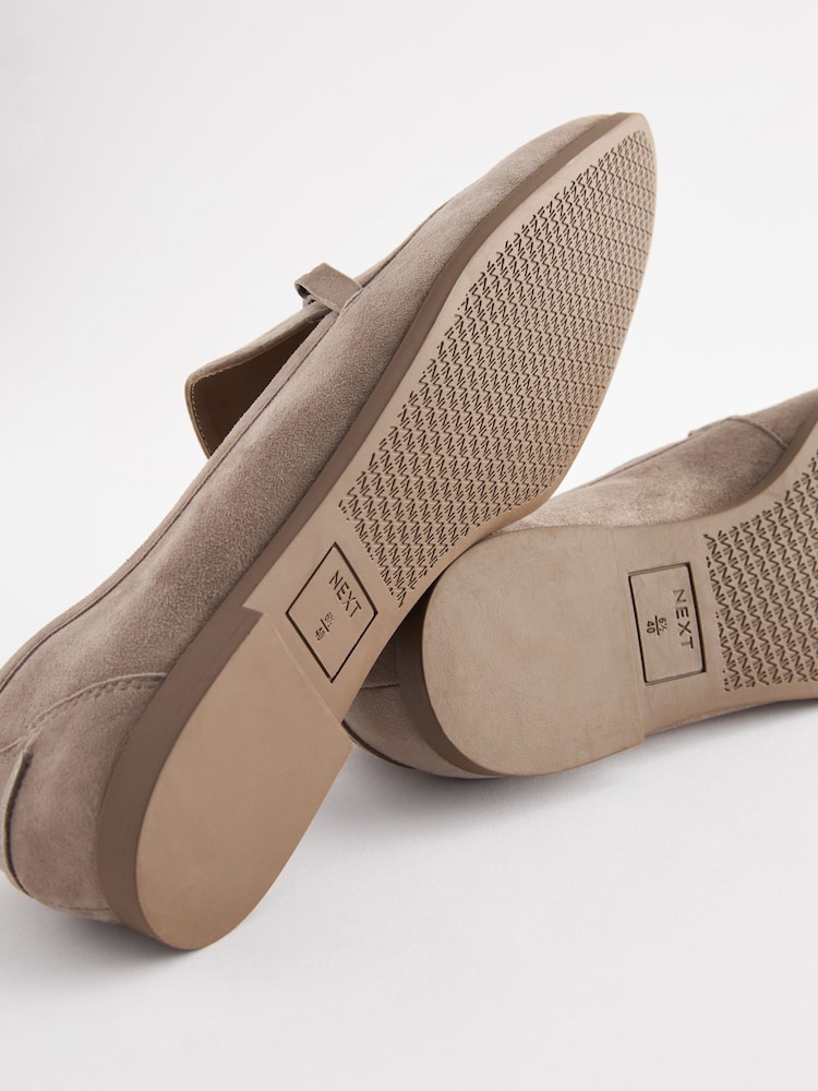 Sand Forever Comfort® Leather Knot Hardware Loafers - Image 5 of 7