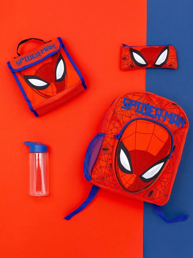 Vanilla Underground Red Spiderman Licensing 4 Piece Backpack Set - Image 6 of 6