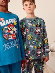 Mario Kart Vert/Bleu - Lot de 2 pyjamas de jogging (3-14 ans) - Image 3 de 5