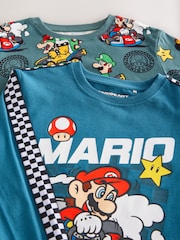 Mario Kart Vert/Bleu - Lot de 2 pyjamas de jogging (3-14 ans) - Image 4 de 5
