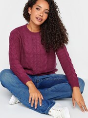 M&Co Pink Cable Jumper - Image 4 of 4