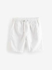 Black/White/Tan 3 Pack 100% Cotton Pull-On Shorts (3-16yrs) - Image 3 of 6