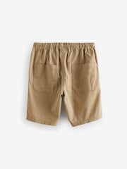 Black/White/Tan 3 Pack 100% Cotton Pull-On Shorts (3-16yrs) - Image 5 of 6