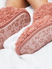 Pink Faux Fur Cosy Boot Slippers - Image 2 of 7