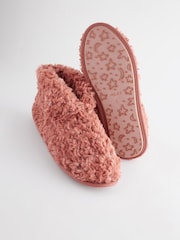 Pink Faux Fur Cosy Boot Slippers - Image 5 of 7
