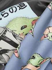 Grey Mandalorian 100% Cotton Long Sleeve Pyjamas 2 Pack (3-14yrs) - Image 10 of 10