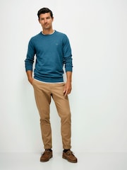 Blå - Crew Clothing Genser med rund hals - Bilde 3 av 5