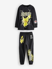 Pokémon Yellow/Black Long Sleeve Pyjamas 2 Pack (4-16yrs) - Image 7 of 10
