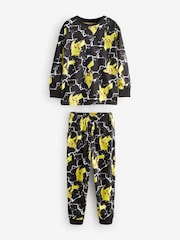 Pokémon Yellow/Black Long Sleeve Pyjamas 2 Pack (4-16yrs) - Image 8 of 10
