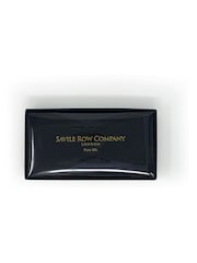 Savile Row Company Black Pure Silk Self Bow Tie - Image 3 of 3