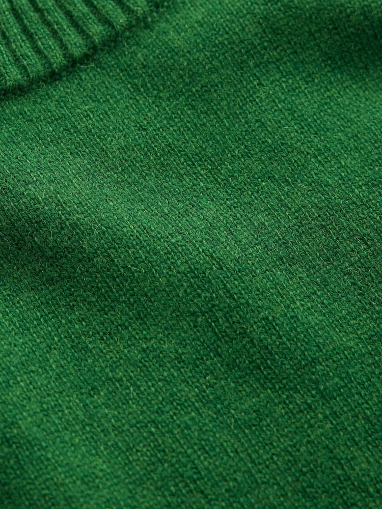 Boden Green Elsie Cashmere Crew Neck T-Shirt - Image 2 of 2