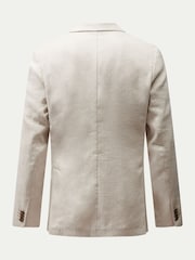 Peckham Rye Natural Linen Mix Travel Blazer - Image 2 of 6